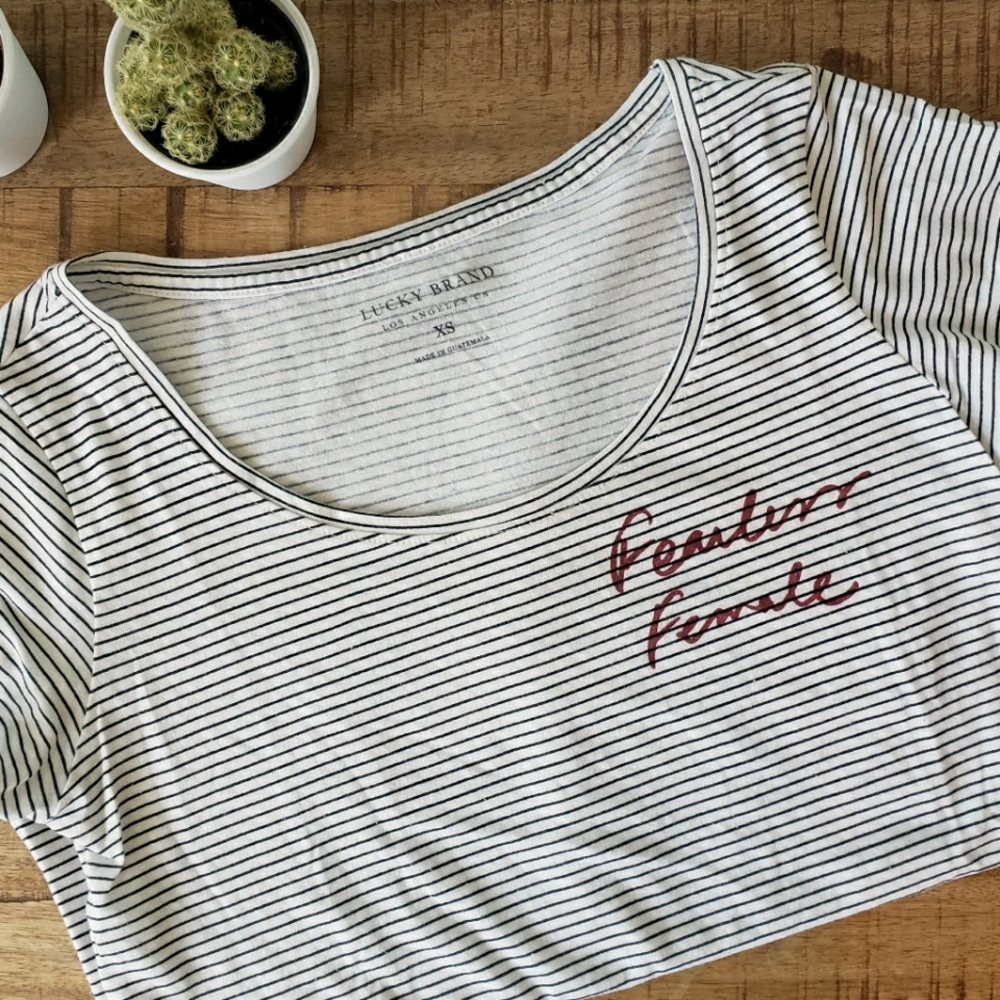 Lucky Brand Fearless Female Tee